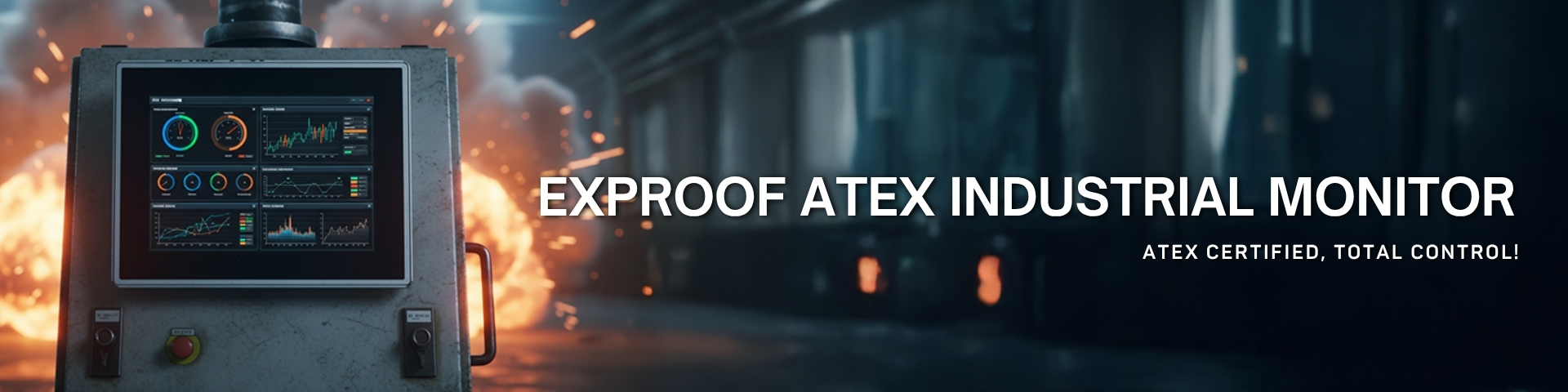 ExProof Atex Industrial Monitor