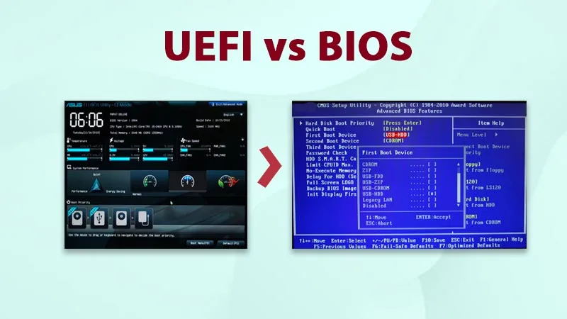 BIOS (Temel Giriş Çıkış Sistemi) Nedir? BIOS ve UEFI Arasındaki Fark Nedir?