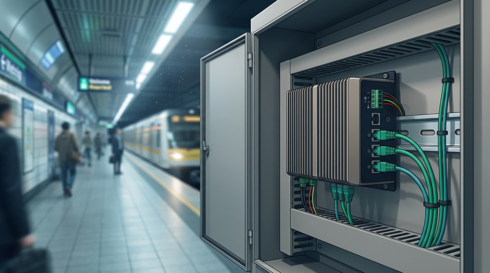 Metro Projelerinde Ev Tipi Bilgisayar Kullanılmaz: İstasyon ve Saha Sistemleri İçin Endüstriyel Box PC Seçimi