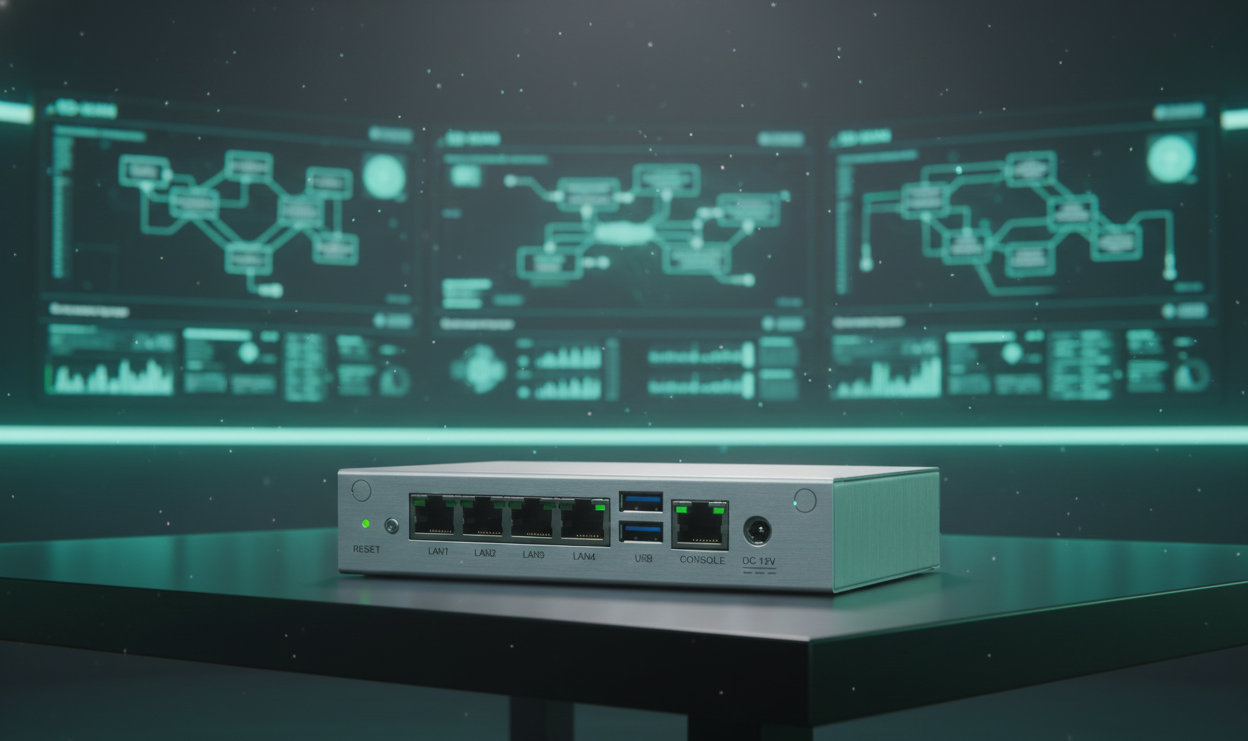 AAEON FWS-2272 SD-WAN Altyapısı