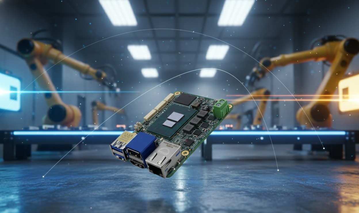 AAEON UP 710S, Yeni Nesil Üretim İçin Akıllı Pick-and-Place Robotlarını Güçlendiriyor