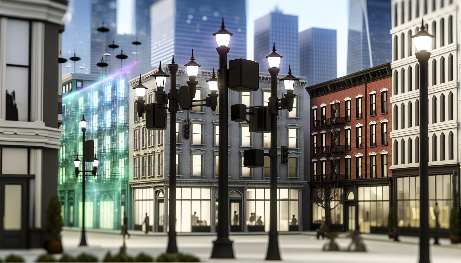 Kentsel ortamda edge computing cihazları