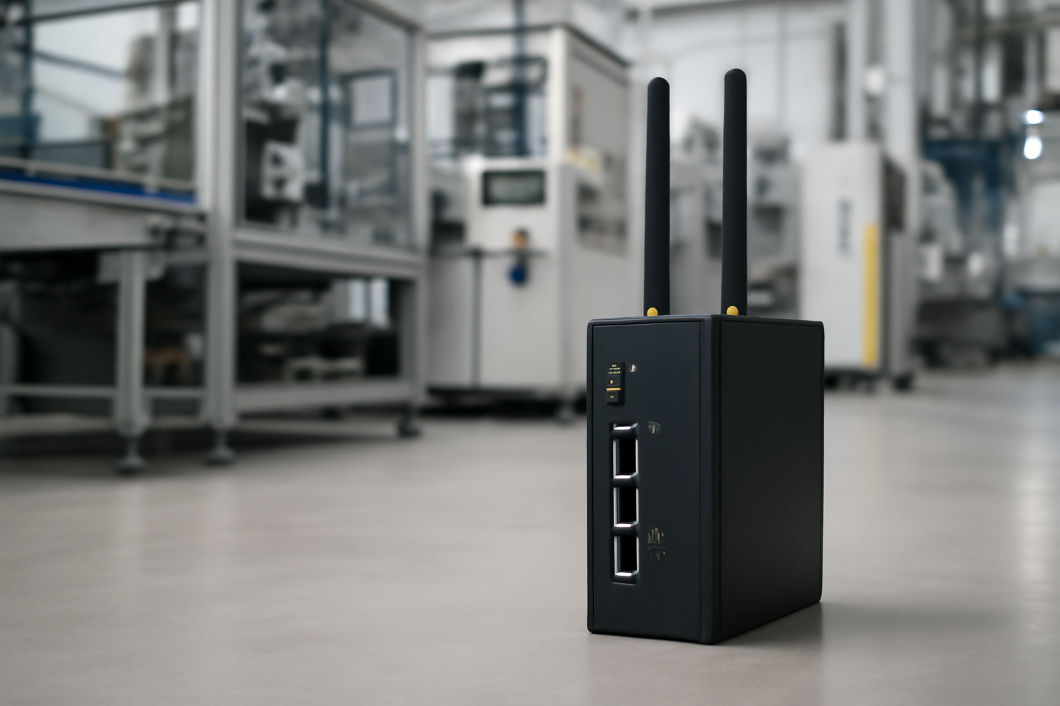 IoT gateway'in endüstriyel bir ortamda kullanımı için öneriler ve teknik faktörler.