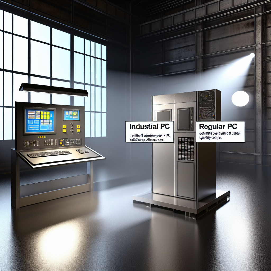 Endüstriyel Panel PC vs Normal PC