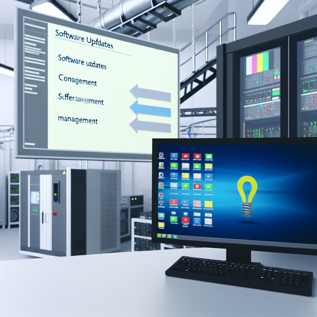Endüstriyel Bilgisayarlarda Yazılım Güncellemeleri ve Yönetimi